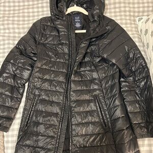 GAP  Black Puffer Jacket